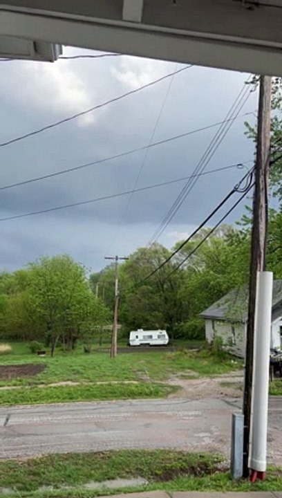 Funnel Cloud Trying To Grow Up To Be A Tornado