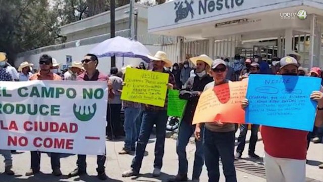 Ganaderos en Teocaltiche optan por regalar leche antes que venderla a bajo precio