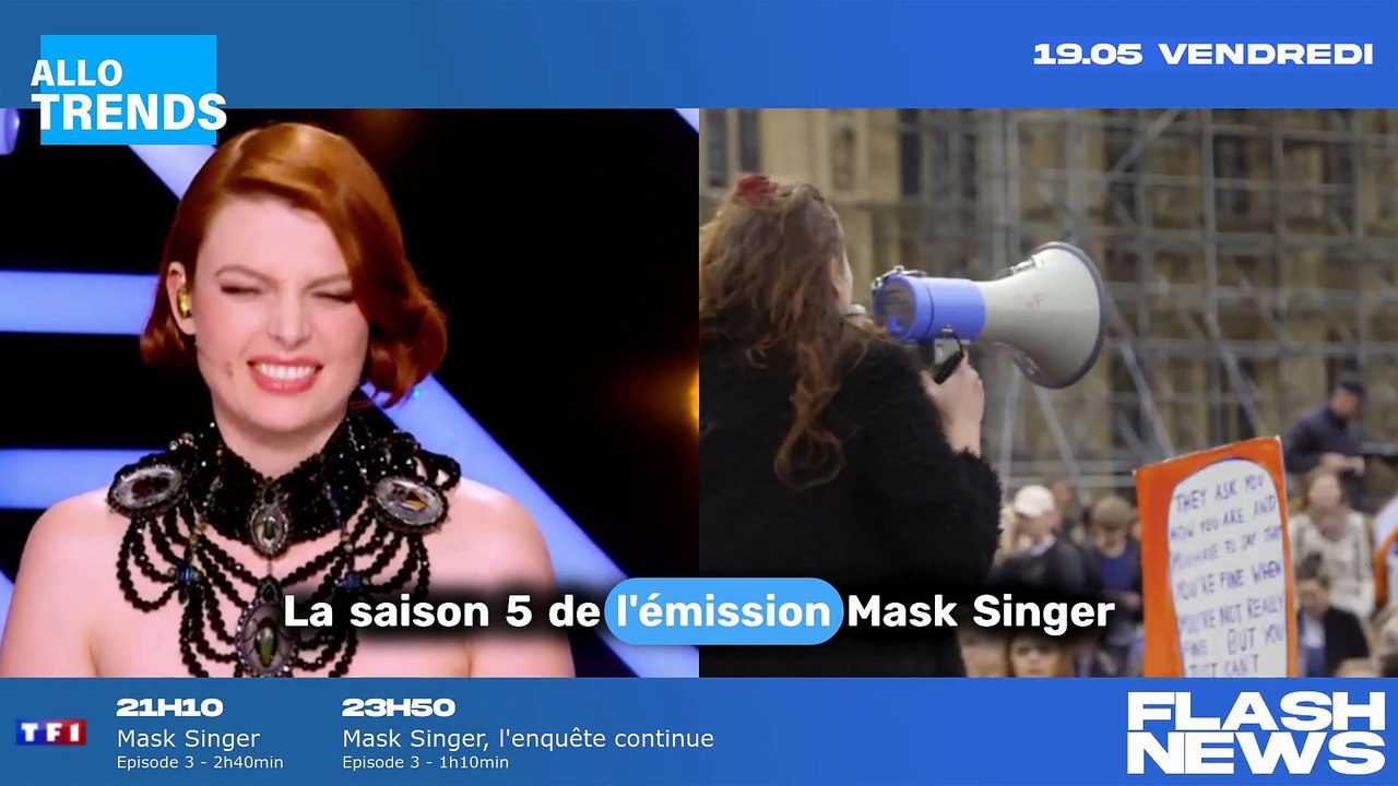 Aurélie Konaté démasquée par Élodie Frégé : la Biche de Mask Singer ...