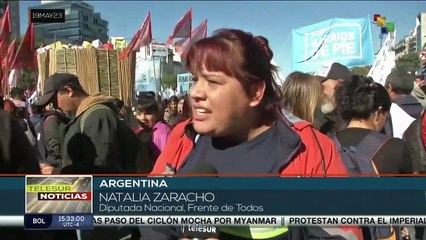 Download Video: teleSUR Noticias 15:30 19-05: En Argentina tienen lugar protestas por alza de precios