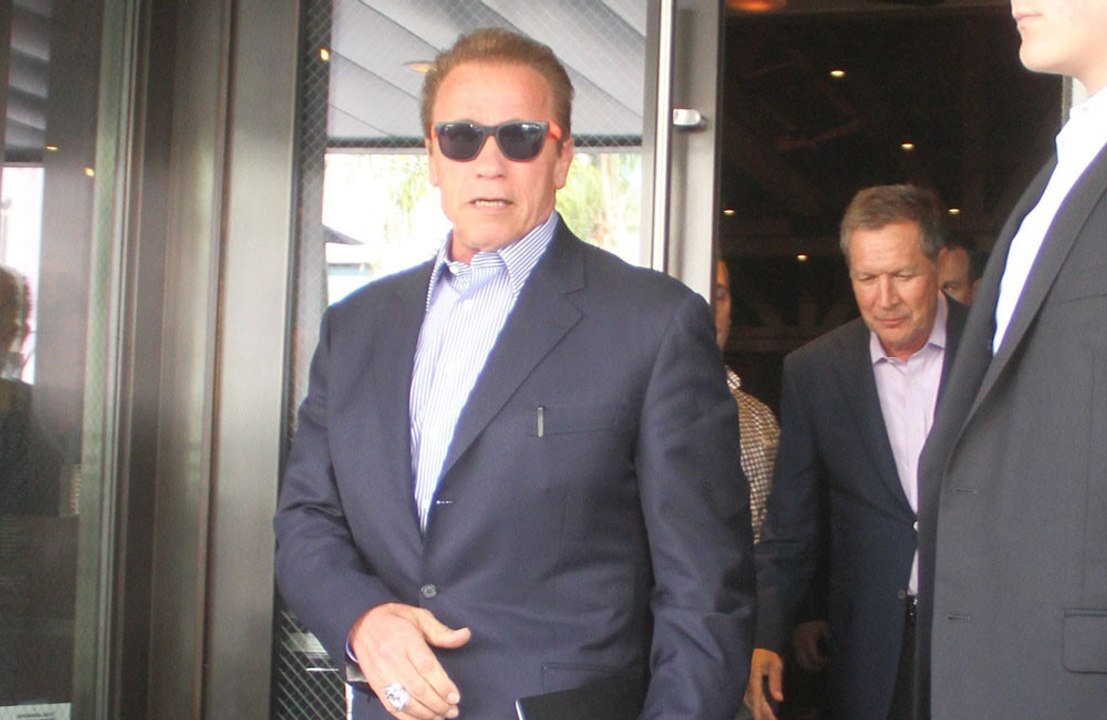 Arnold Schwarzenegger's busy schedule upset his kids