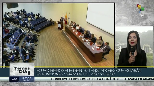 Ecuador prepara elecciones presidenciales y legislativas