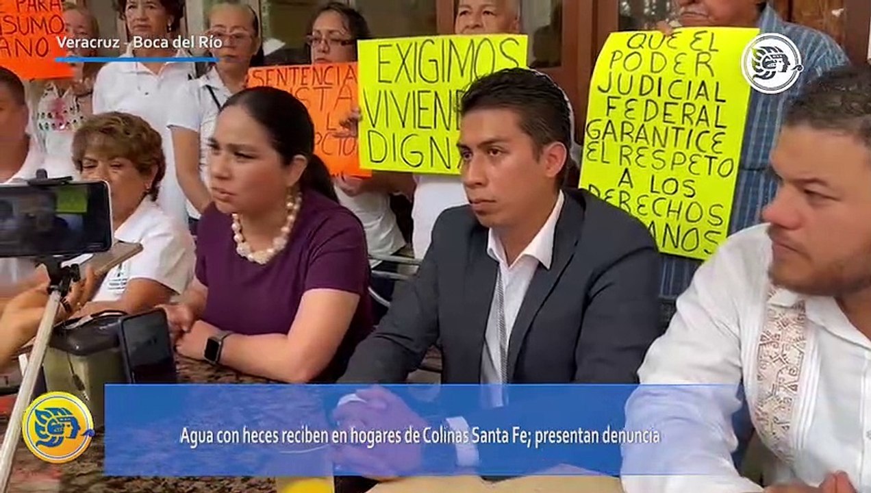 Agua con heces reciben en hogares de Colinas Santa Fe; presentan denuncia