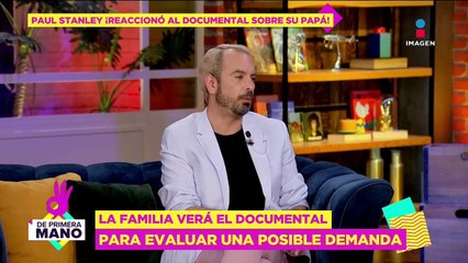 ¡Paul Stanley reacciona al tráiler del documental sobre su papá, Paco Stanley!
