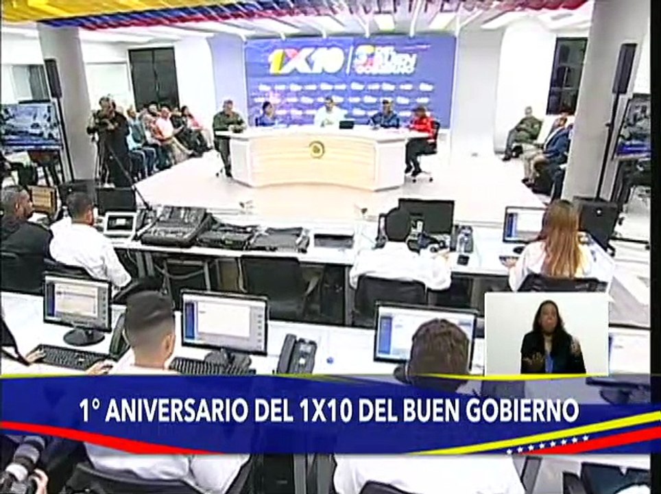 Pdte. Nicolás Maduro "El 1x10 ha sido un ensayo exitoso para atender miles de denuncias del pueblo"
