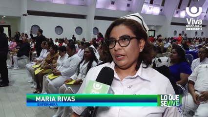 Ministerio de Salud celebra y reconoce a enfermeros en su día