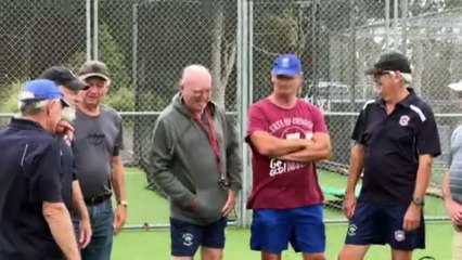 Veteran cricketer encourages others to stick to their passions