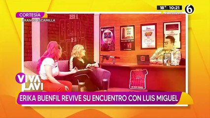 Erika Buenfil revive su reencuentro con Luis Miguel