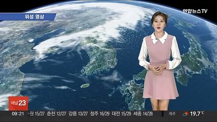 [날씨] 내륙 중심 한낮 초여름 더위…내일 황사 유입