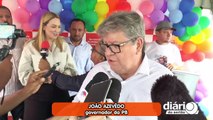 Governador João Azevêdo entrega e inspeciona obras na cidade de Cajazeiras e em municípios da região