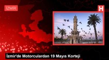 İzmir'de Motorculardan 19 Mayıs Korteji