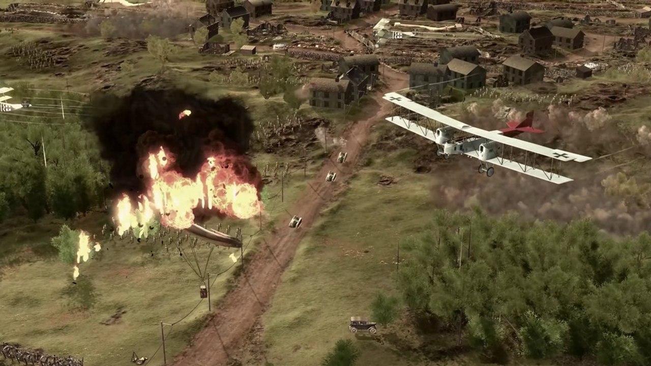 Die Echtzeittaktik The Great War: Western Front feiert im Trailer ihre Erfolge