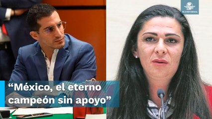 Reprocha Rommel Pacheco falta de apoyo a atletas mexicanos