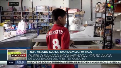 Pueblo Saharaui celebra los 50 años del Frente Polisario