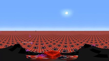 POV_ you're an enderman holding a redstone block...