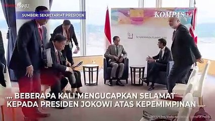 Télécharger la video: Momen PM Inggris Kembali Puji KTT G20 Indonesia saat Pertemuan Bilateral dengan Jokowi di Jepang