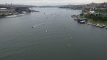 Fatih Belediyesi 80 tekne 150 sporcu katılımı ile 19 Mayıs geçit töreni düzenledi