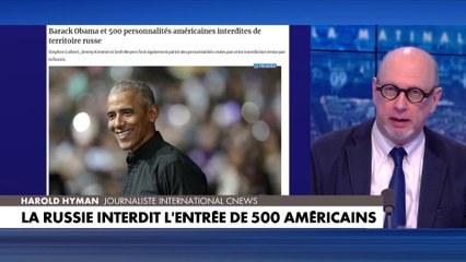 La Russie interdit l'entrée de 500 Américains