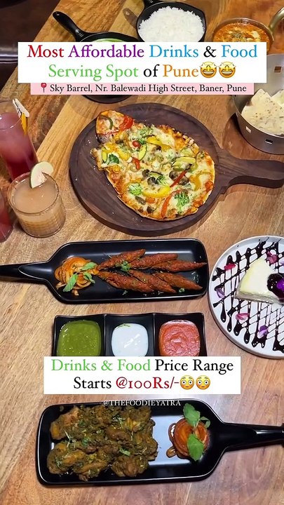 Most Affordable Drinks & Food Serving Spot of Pune.