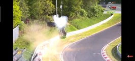 24H Nurburgring 2023 Adac Classic Race 2 Ford Escort N°162 Huge Crash Rolls