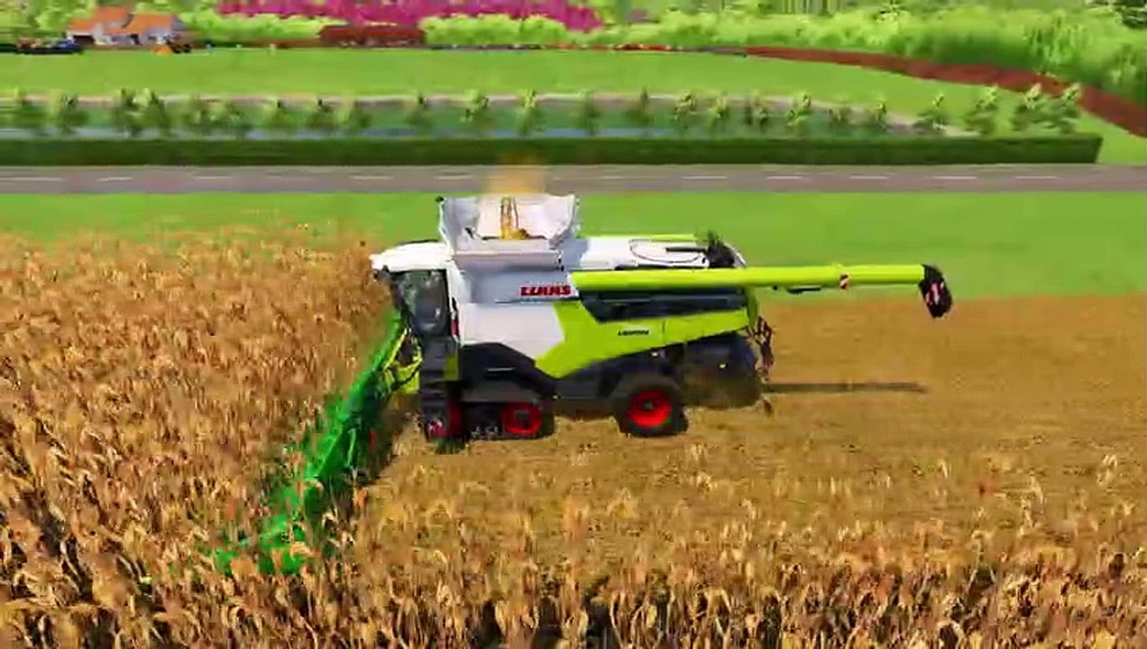 HARVESTING AND LOAD CORN WITH RIGITRAC TRACTORS - Farming Simulator 22