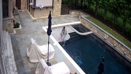 NFL Star TJ Watt Takes a Splash: Hilarious Pool Cleaning Mishap 🏊‍♂️