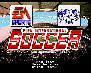 FIFA International Soccer online multiplayer - megadrive