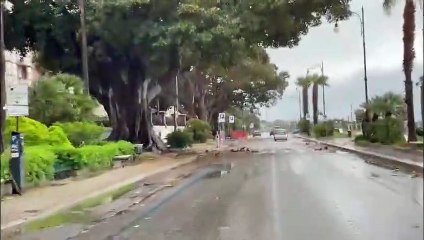La tempesta "Nino" flagella Reggio Calabria