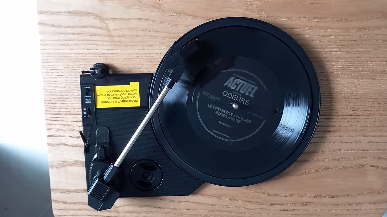 ODEURS - Disque souple ACTUEL n° 3 - janvier 1980