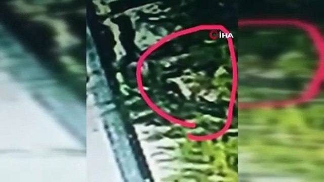 Bursa’da 74 yaşındaki kadının tırın altında kalması güvenlik kamerasına yansıdı