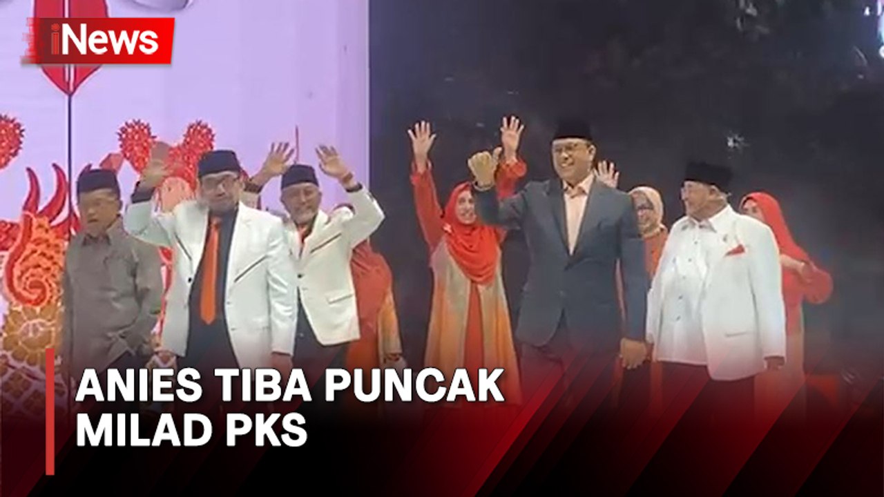 Teriakan Anies Presiden Menggema di Milad Ke-21 PKS