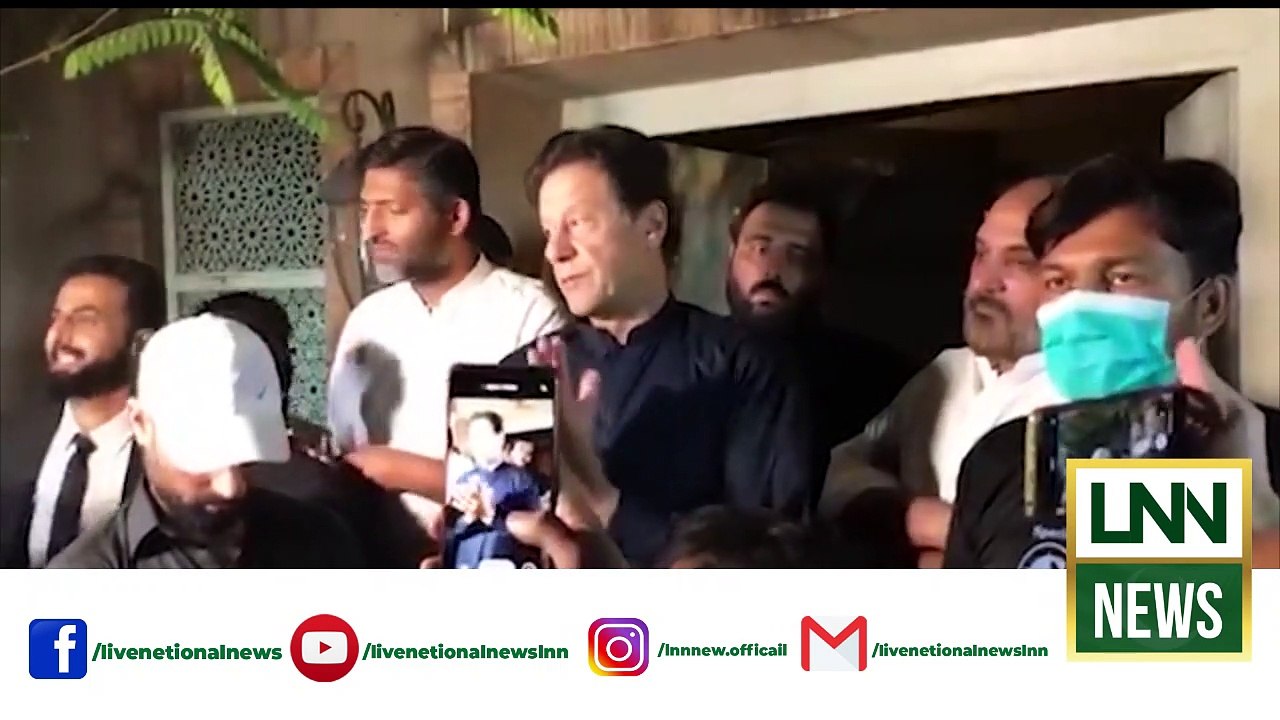 Imran Khan got emotional while talking about his workers | Lnn
