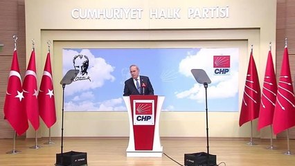 CHP Sözcüsü Faik Öztrak'tan seçim açıklaması ve 19 Mayıs mesajı