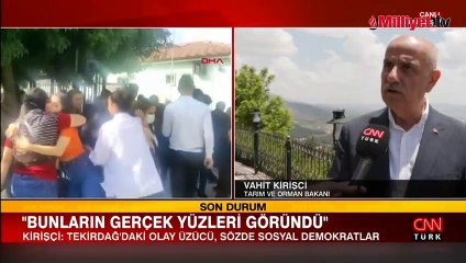 Bakan Kirişci: Halka hakaret edecek kadar arsızlar