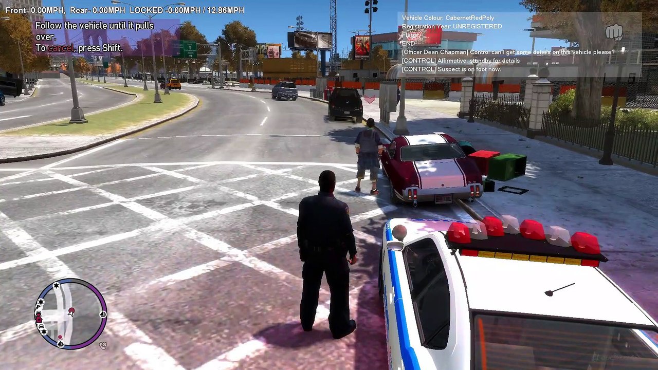 LCPDFR Foot Pursuit