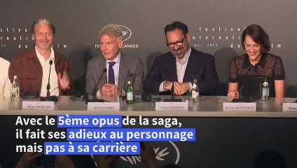 Harrison Ford, 80 ans, à Cannes: "J'aime le travail"