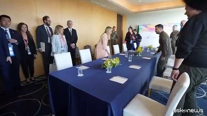 G7, a Hiroshima la premier Meloni incontra il Volodymyr Zelensky