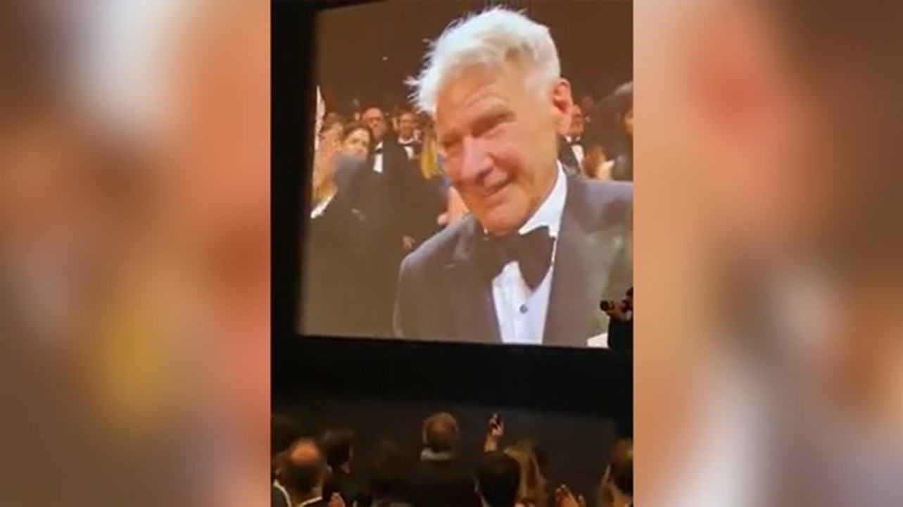 Watch: Harrison Ford moved to tears at Cannes premiere of Indiana Jones and the Dial of Destiny