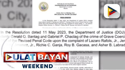 DOJ, pinakakasuhan ng grave coercion si dating BuCor Chief Bantag