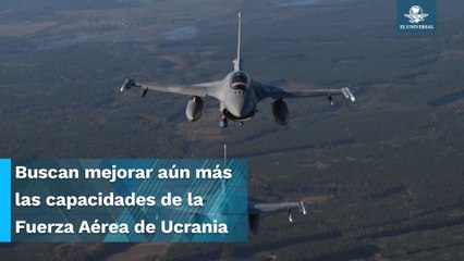 Biden apoya entrenar a ucranianos en aviones F-16  #EnPortada