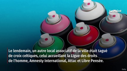 À Nantes, les locaux de plusieurs associations tagués de croix celtiques