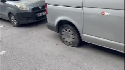 Mahalleliye kesik lastik şoku
