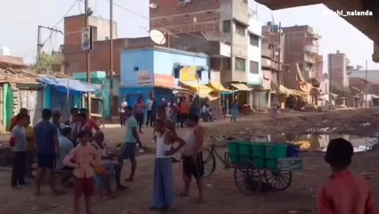 नालंदा: अपराधियों की गिरफ्तारी को लेकर ग्रामीणों में नाराजगी, भागनबीघा बाजार बंद