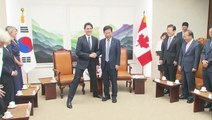 Trudeau goes viral for striking ‘manner legs’ pose during South Korea visit