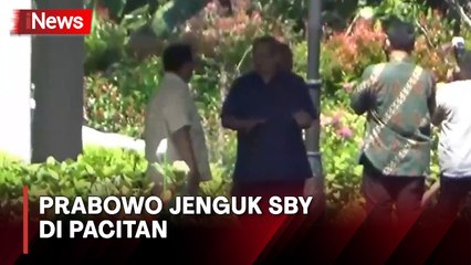 Prabowo Subianto Temui SBY di Pacitan, Ini yang Dibicarakan Keduanya