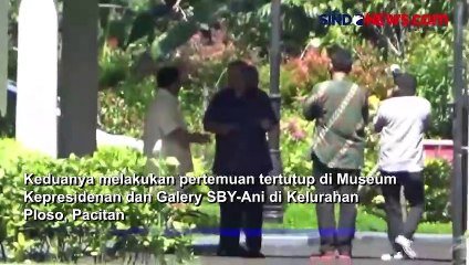 Prabowo Subianto dan SBY secara Tertutup Bertemu di Pacitan
