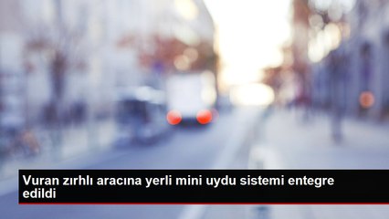 Vuran zırhlı aracına yerli mini uydu sistemi entegre edildi