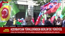 Azerbaycan Türklerinden Berlin'de yürüyüş... İran'daki katliamlarda hayatını kaybedenler anılıyor