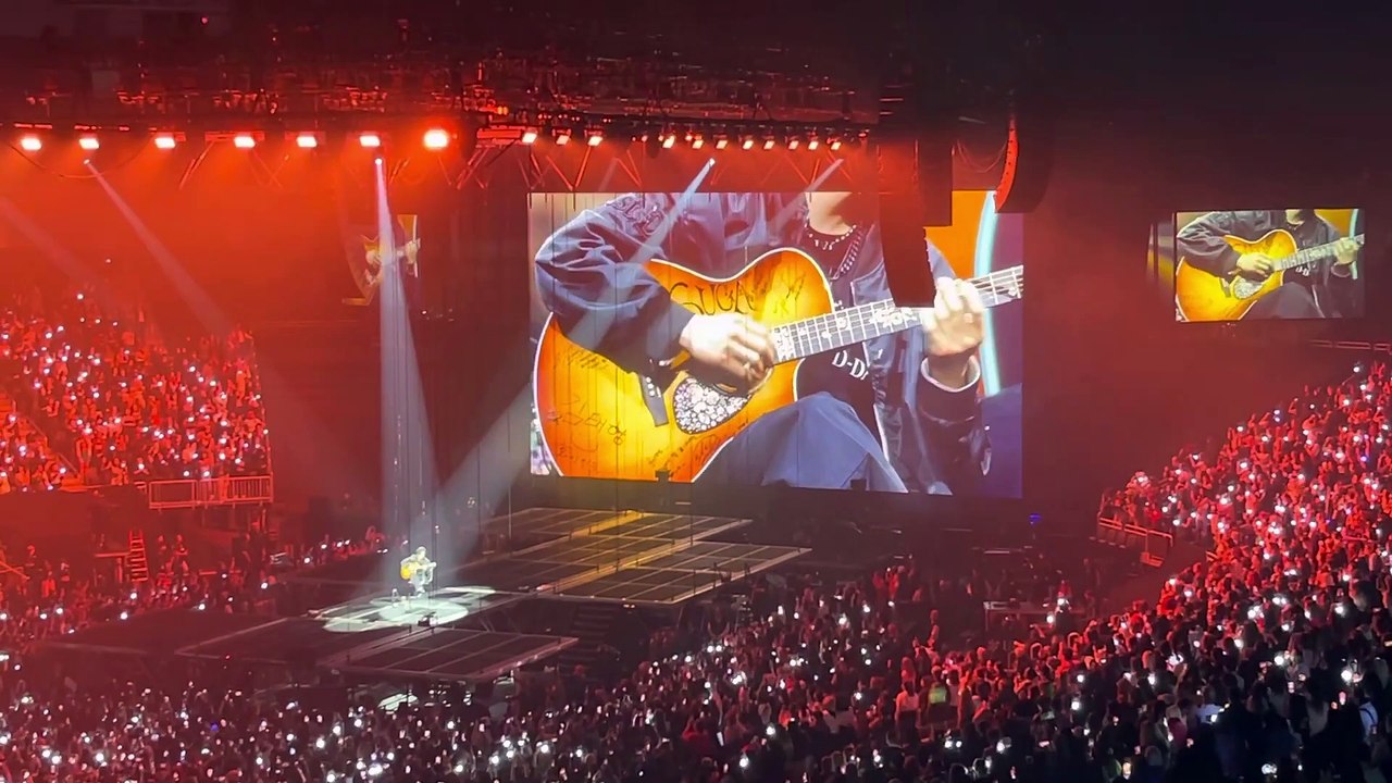 Seesaw (Acoustic) & SDL Suga BTS Agust D Belmont Park New York Concert Fancam
