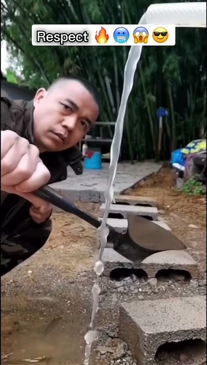 Cut the water 